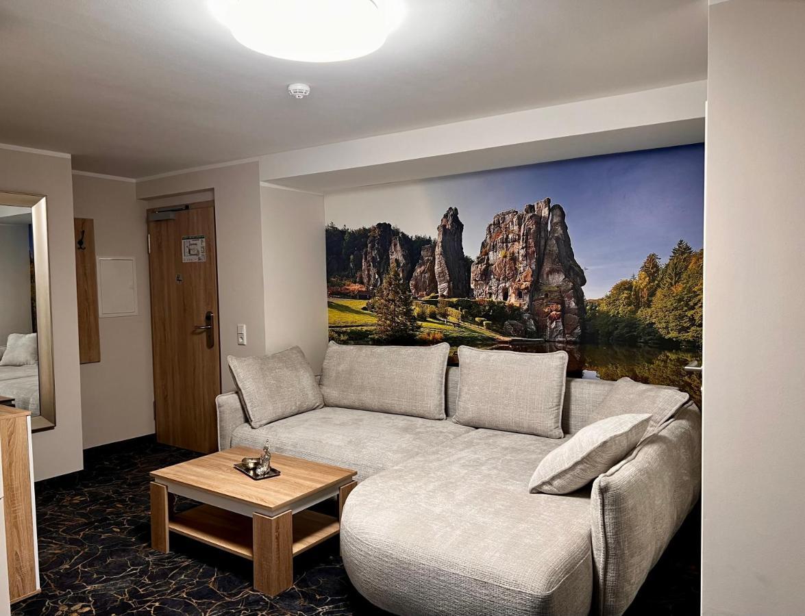 Gaestehaus Am Kurpark Hotel Garni Horn-Bad Meinberg Exteriér fotografie