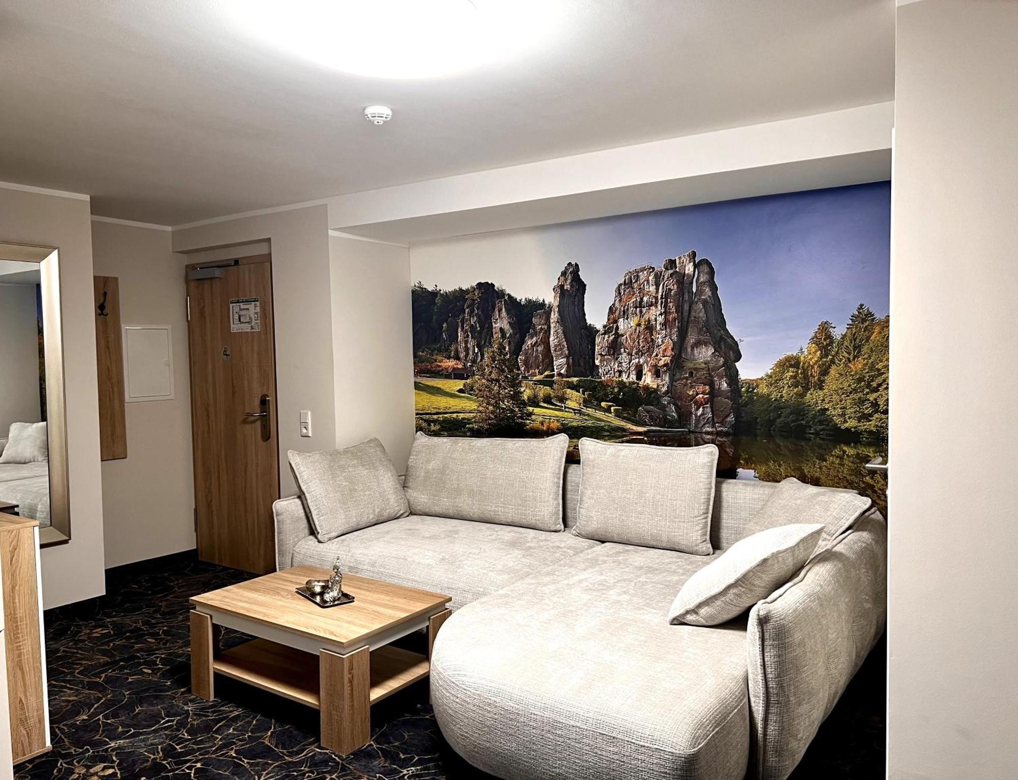 Gaestehaus Am Kurpark Hotel Garni Horn-Bad Meinberg Exteriér fotografie